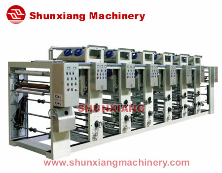 8-color gravure printing machine | eight-color gravure printing machine