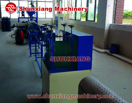 EPE tube and rod extrusion machine