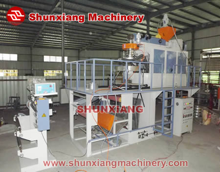 PP film blowing machine | single/double layers PP plastic film blowing machine