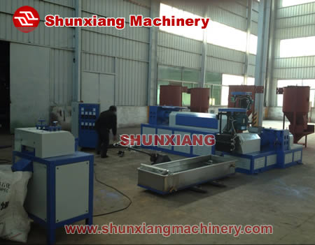 Double screws plastic recycling machine | waste plastic recycling machine