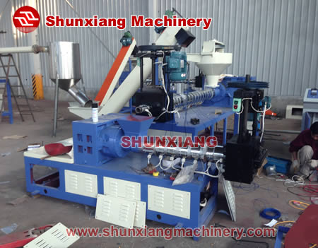 waste plastic recycling production line | Automatic waste plastic washing and granule making product line
